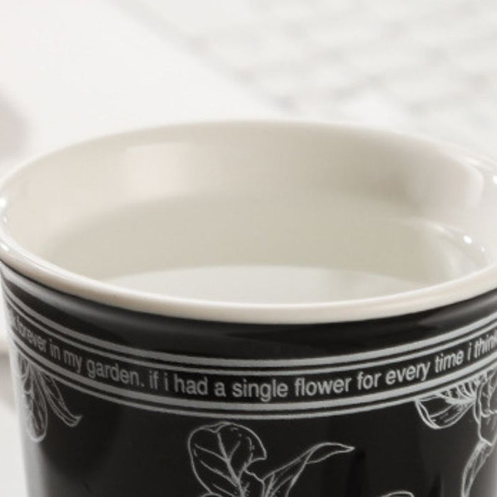 Ceramic Camellia Coffee Mug Set - Creative Living