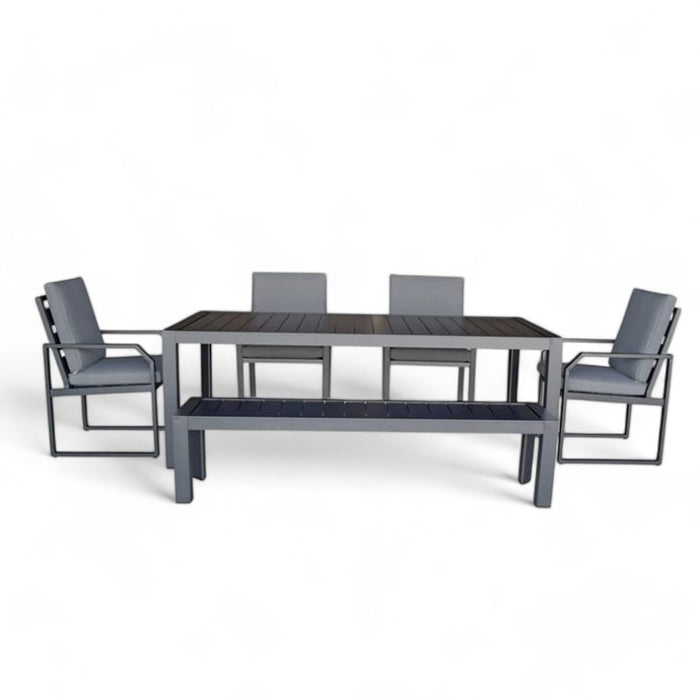 Alarna Bench Dining Set-Creative Living