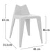 Evia Stool Grey-Creative Living