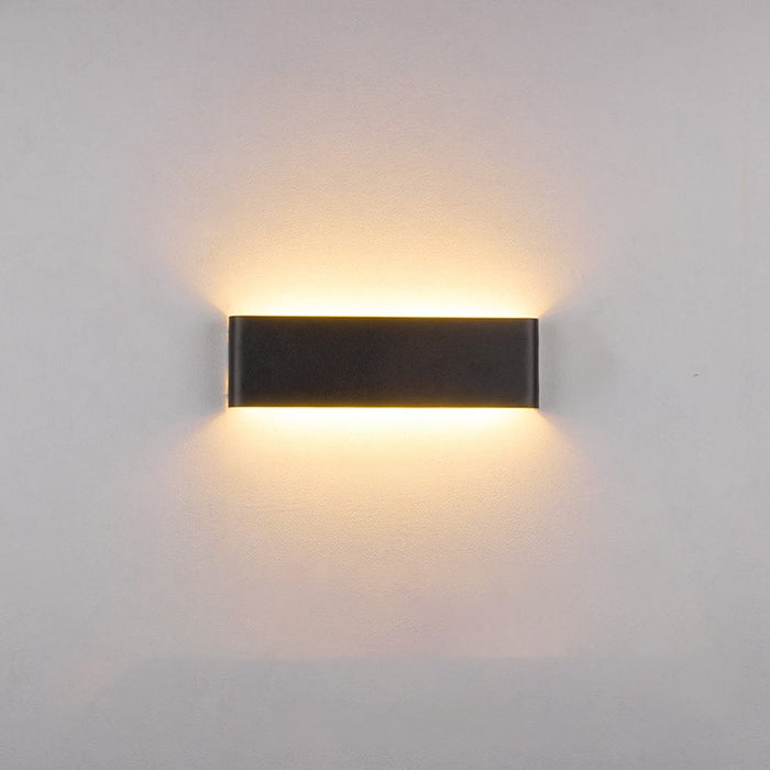 Black Stripline Up / Down Dimmable Wall Lamp - Creative Living