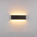 Black Stripline Up / Down Dimmable Wall Lamp - Creative Living