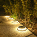 Solar Powered Flying Saucer Outdoor Lawn Light - Creative Living