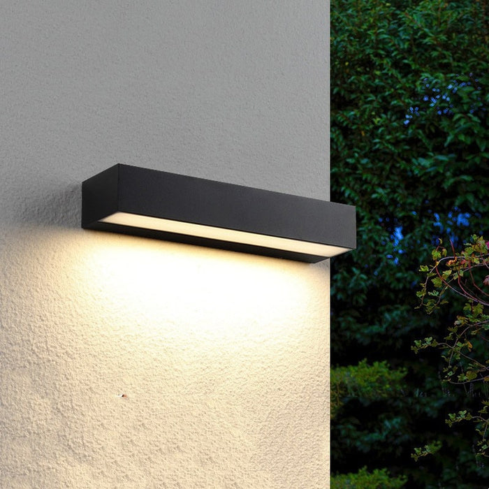 Black Courtyard External Wall Lamp - Creative Living