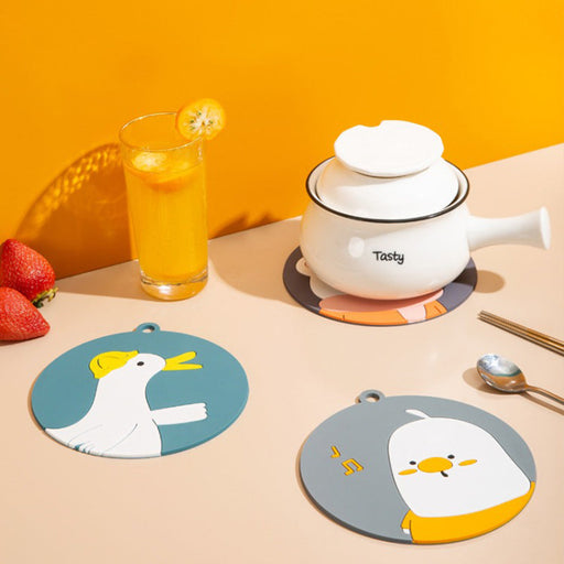 Silicone Pan Trivet Mat Animal Set - Creative Living