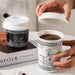 Ceramic Camellia Coffee Mug Set - Creative Living