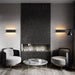 Black Stripline Up / Down Dimmable Wall Lamp - Creative Living