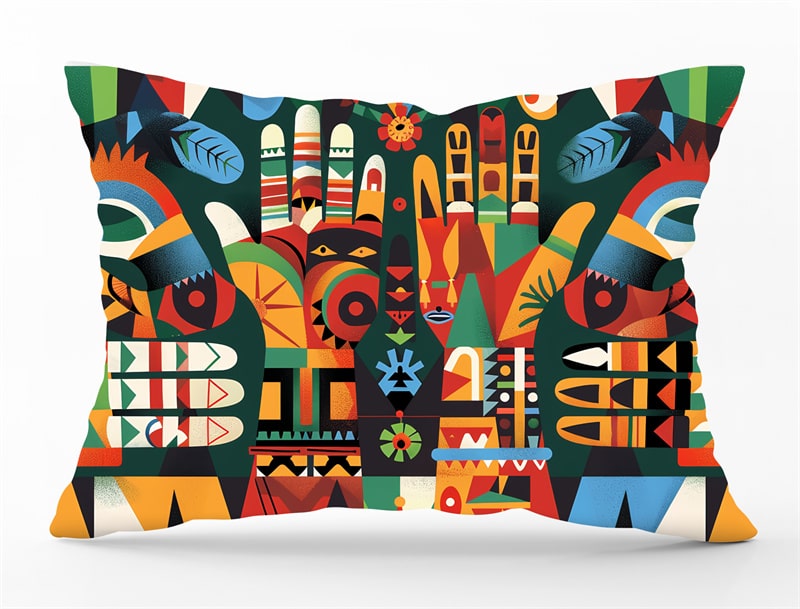 Maison Dreams Art Cushion - Abstracts & Patterns 2