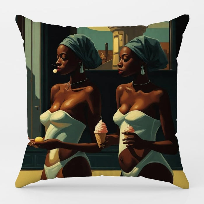 Maison Dreams Art Cushion - People