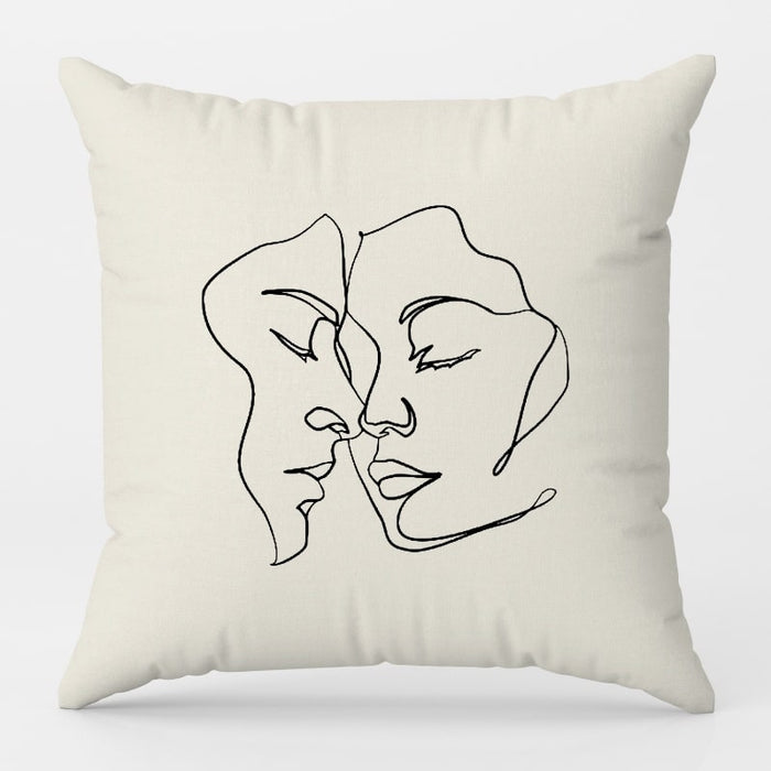 Maison Dreams Art Cushion - People