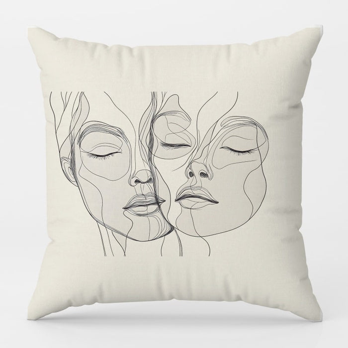 Maison Dreams Art Cushion - People