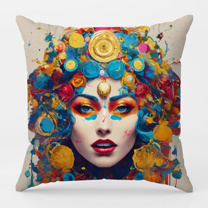 Maison Dreams Art Cushion - People