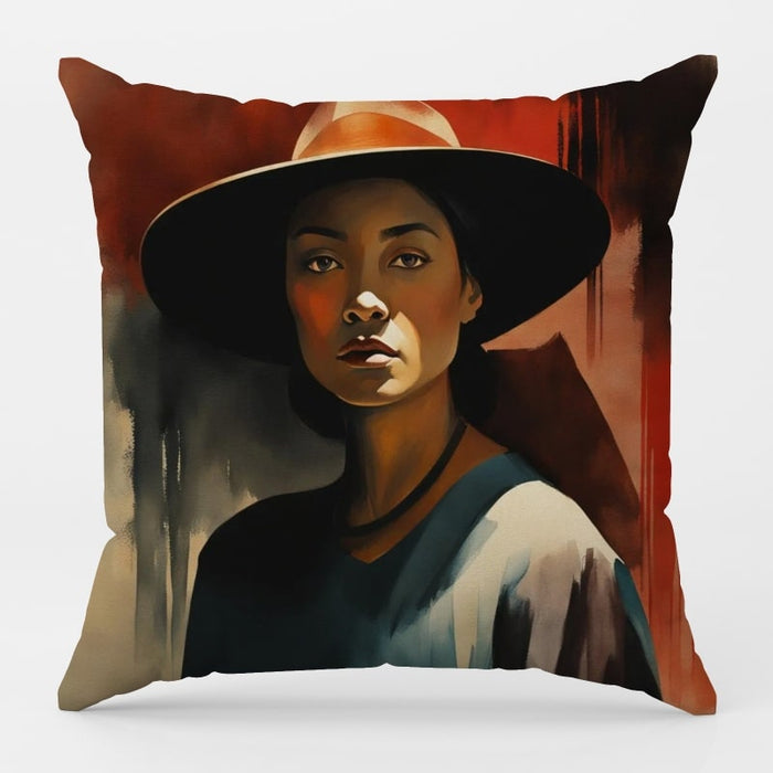 Maison Dreams Art Cushion - People