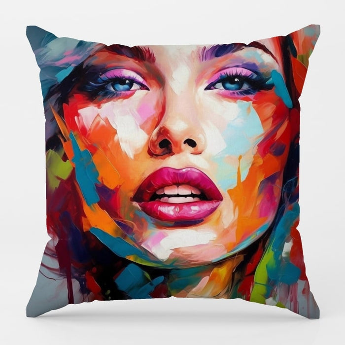 Maison Dreams Art Cushion - People