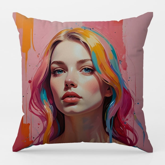 Maison Dreams Art Cushion - People