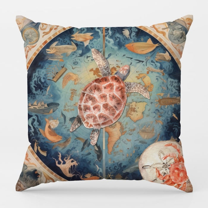 Maison Dreams Art Cushion - Ocean