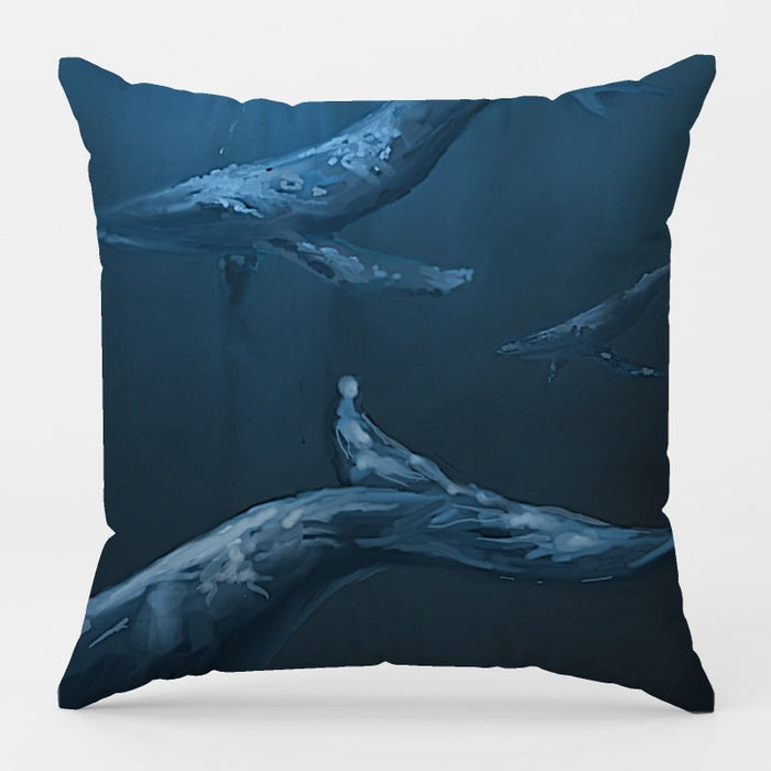 Maison Dreams Art Cushion - Ocean