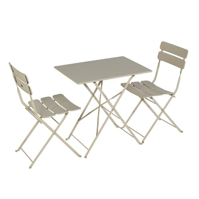 Speedy Folding Balcony Set Beige-Creative Living