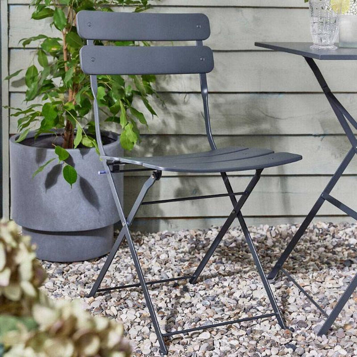 Speedy Folding Balcony Set Charcoal-Creative Living