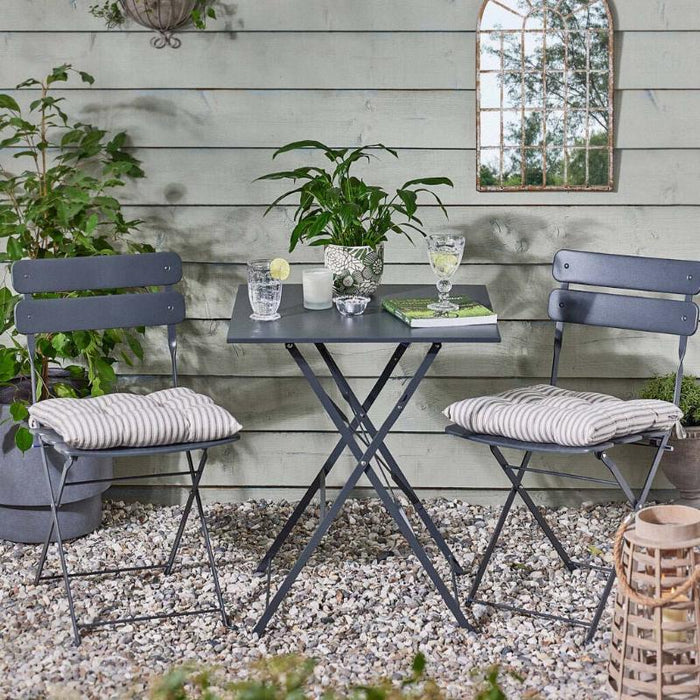 Speedy Folding Balcony Set Charcoal-Creative Living