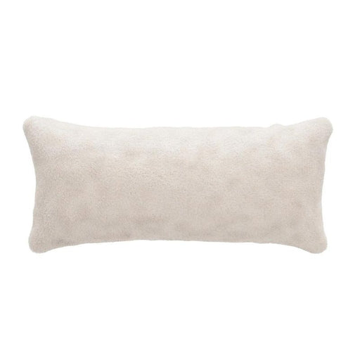 Original Faux Fur Lumbar Pillow - Beige