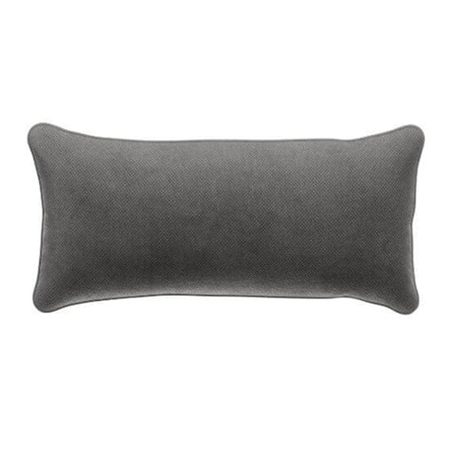 Original Velvet Lumbar Pillow - Dark Grey