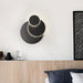 Black Triple Round Rotating Wall Lamp - Creative Living