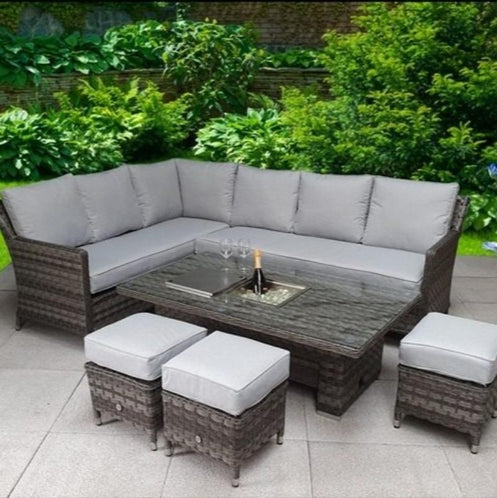 Outdoor Rattan Wood & Metal Garden Sofa Sets | Creative-Living.co.za ...