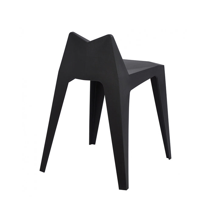 Evia Stool Black-Creative Living