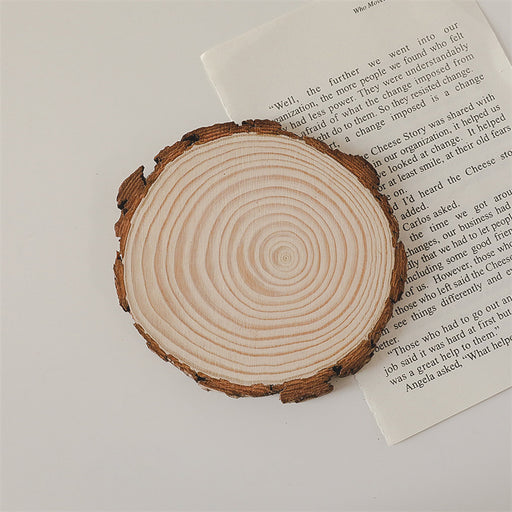 Wooden Candle Plate - Creative Living