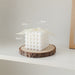 5 Level White Rhombus Cube Scented Candle - Creative Living