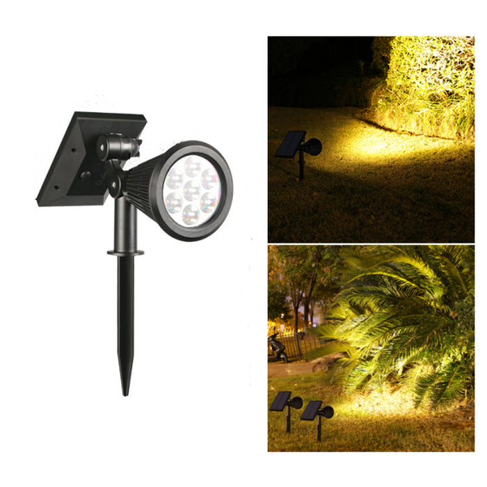 7 LED Solar Power Garden Lamp Spot Light - Creative Living