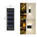 2 LED Outdoor Solar Wall Light - Creative Living