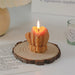 Wooden Candle Plate - Creative Living