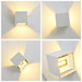 White Beam Angle Wall Lamp - Creative Living