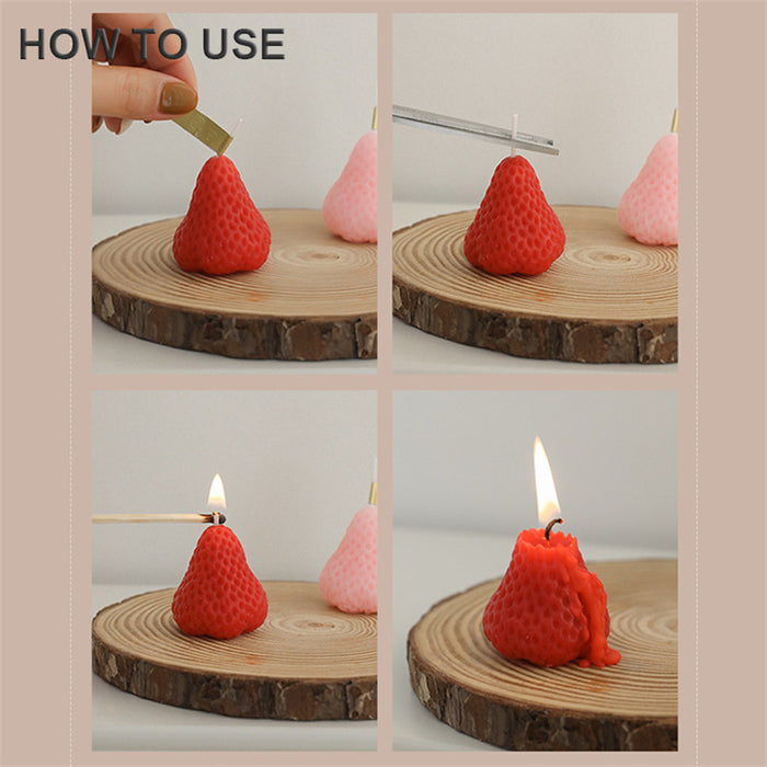 Strawberry Scented Candle - Creative Living